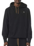 Body Action Fleece Pullover Hoodie Ανδρικό Φούτερ με Κουκούλα 063314-01-Black
