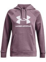 Under Armour Rival Fleece Big Logo Hoodie Γυναικείο Φούτερ Κουκούλα 1379501-500 - Image 5