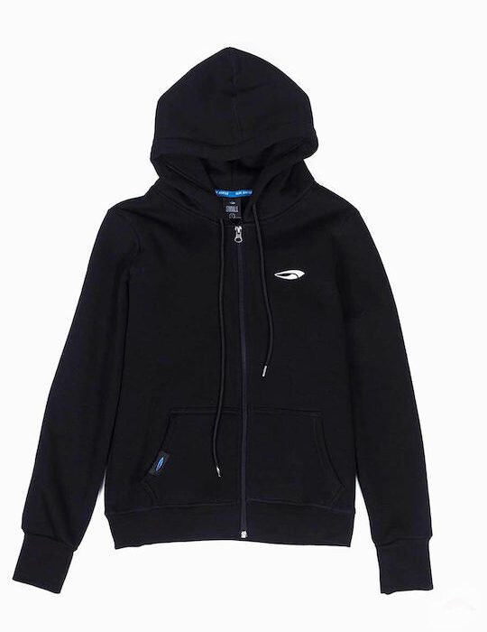 Blue Hunter Minimal FZ Hoodie Crop Γυναικεία Ζακέτα Crop 231120901-01