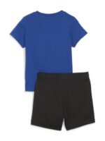 Puma Minicats Tee & Shorts Βρεφικό Σετ Αγόρι  845839-18 - Image 2