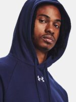 Under Armour Rival Fleece Hoodie Ανδρικό Φούτερ Κουκούλα 1379757-410 - Image 5