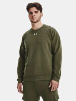 Under Armour Rival Fleece Crew Ανδρικό Φούτερ Λαιμόκοψο 1379755-390 - Image 2