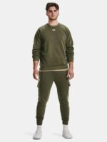Under Armour Rival Fleece Crew Ανδρικό Φούτερ Λαιμόκοψο 1379755-390 - Image 3