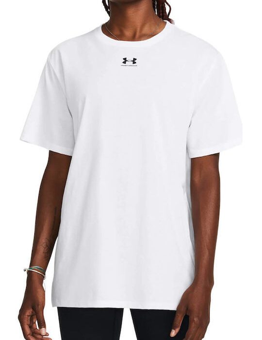 Under Armour Campus Oversized SS Γυναικείο Κοντομάνικο 1387193-100