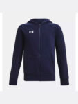 Under Armour Rival Fleece FZ Hoodie Παιδική Ζακέτα Αγόρι 1379794-410