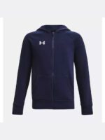 Under Armour Rival Fleece FZ Hoodie Παιδική Ζακέτα Αγόρι 1379794-410