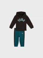 Puma Minicats Play Paris Hoodie Jogger INF Βρεφικό Σετ Αγόρι 628016-01 - Image 3