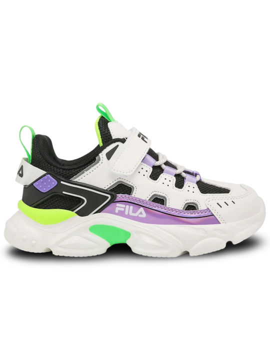 fixedratio_20240808112549_fila_paidika_sneakers_anatomika_me_skrats_leyka_7yf33002_186 Fila Memory Spinel 3 V Inf Βρεφικό Παπούτσι Κορίτσι 7YF33002-186 - Image 1