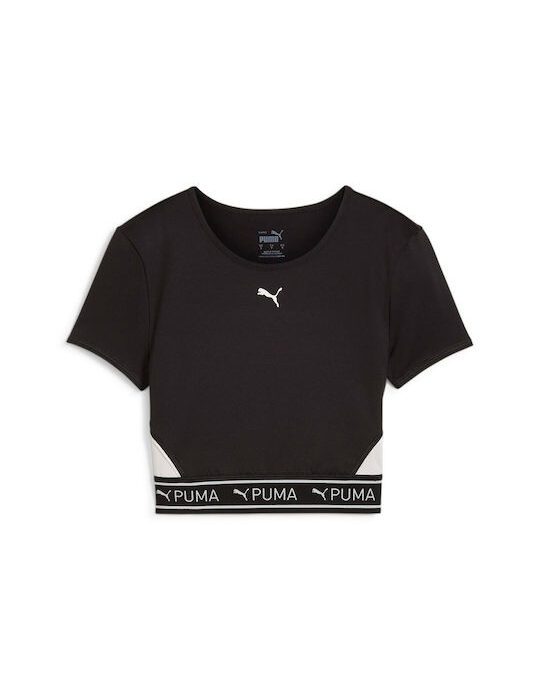 Puma Strong Baby Tee Short Γυναικείο Κοντομάνικο 525878-01