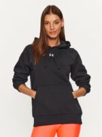 Under Armour Rival Fleece Hoodie Γυναικείο Φούτερ Κουκούλα 1379500-001 - Image 2