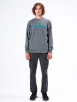 Emerson Logo CrewNeck Ανδρικό Φούτερ Λαιμόκοψο 212.EM20.19-Grey - Image 4