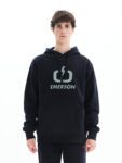Emerson Big Logo Hooded Sweat Ανδρικό Φούτερ Κουκούλα 212.EM20.011-Navy