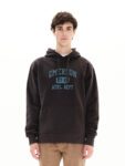 Emerson Hooded Sweat Ανδρικό Φούτερ Κουκούλα 222.EM20.13-Off Black