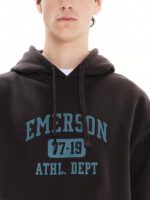 Emerson Hooded Sweat Ανδρικό Φούτερ Κουκούλα 222.EM20.13-Off Black - Image 7