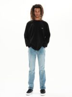 Emerson Long Sleeve Ανδρικό Μακρυμάνικο Μακό 222.EM31.23-Black - Image 5