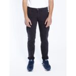 Emerson Cargo Garment Dyed Stretch Pants Ανδρικό Παντελόνι Cargo 222.EM42.96-Black
