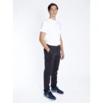 Emerson Cargo Garment Dyed Stretch Pants Ανδρικό Παντελόνι Cargo 222.EM42.96-Black - Image 5