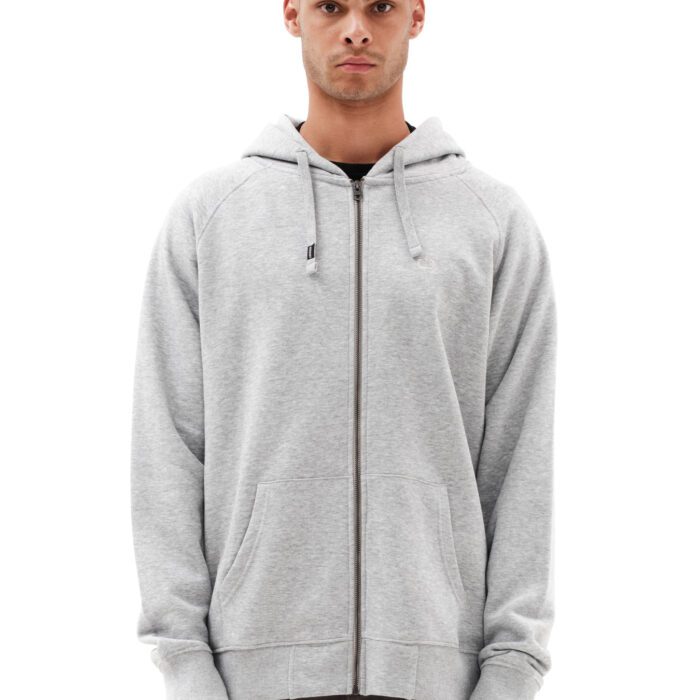 Emerson Full-Zip Hoodie Ανδρική Ζακέτα Κουκούλα 232.EM21.34-Grey