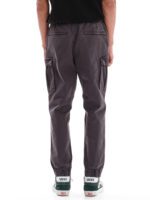 Emerson Cargo Cuffed Pants Ανδρικό Παντελόνι Cargo 232.EM42.102-Ebony - Image 3