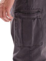 Emerson Cargo Cuffed Pants Ανδρικό Παντελόνι Cargo 232.EM42.102-Ebony - Image 6