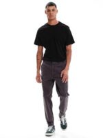 Emerson Cargo Cuffed Pants Ανδρικό Παντελόνι Cargo 232.EM42.102-Ebony - Image 4