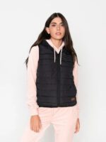 Fila Puffer Alice Γυναικείο Αμάνικο Μπουφάν APJC0032-BLACK