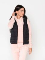 Fila Puffer Alice Γυναικείο Αμάνικο Μπουφάν APJC0032-BLACK - Image 5