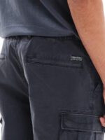 Emerson Cargo Cuffed Pants Ανδρικό Παντελόνι Cargo 232.EM42.102-Navy - Image 6
