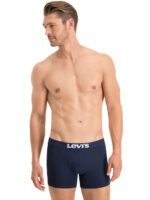 Levis Solid Boxer Brief Cotton 2 Pairs Ανδρικά Μποξεράκια 905001001-321 - Image 4