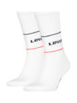 Levis Short Cut Logo Socks 2 Pairs Unisex Κάλτσες 701210567-010