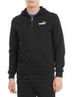 Puma ESS Small Logo FZ Hoodie Ανδρική Ζακέτα με Κουκούλα 586702-01
