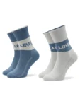 Levis Short Socks Midi 2 Pairs Unisex Κάλτσες 701218215-005