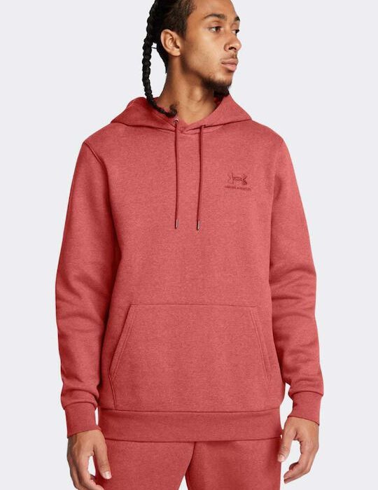 Under Armour Icon Fleece Hoodie Ανδρικό Φούτερ Κουκούλα 1373880-840