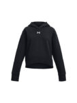 Under Armour Rival Fleece Crop Hoodie Παιδικό Φούτερ Crop Κουκούλα Κορίτσι 1379517-001