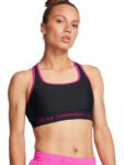Under Armour Crossback Mid Bra Γυναικείο Μπουστάκι 1361034-005