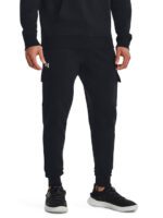 Under Armour Rival Fleece Cargo Jogger Ανδρικό Παντελόνι Φόρμας Με Πλαινή Τσέπη 1382134-001