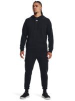 Under Armour Rival Fleece Cargo Jogger Ανδρικό Παντελόνι Φόρμας Με Πλαινή Τσέπη 1382134-001 - Image 4