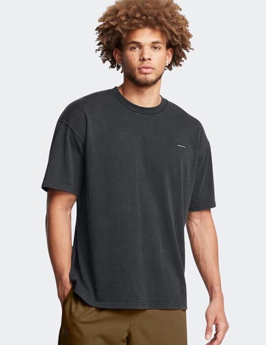 Under Armour HeavyWeaight Oversized Wash SS Tee Ανδρικό Κοντομάνικο 1389147-001