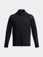 Under Armour Unstoppable Fleece Full-Zip Hoodie Ανδρική Ζακέτα Με Κουκούλα 1389352-001