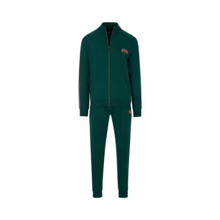 Fila Pigiama Full-Zip Cotton Brushed Fleece Ανδρικό Σετ Φόρμας/Πυτζάμα FPW1202-742