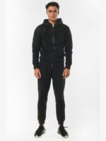 Bodyaction Sport Fleece Joggers Ανδρικό Παντελόνι Φόρμας 023234-01-Black - Image 3