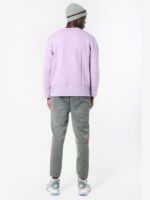 Body Action Oversized Crew Sweatshirt Ανδρικό Λαιμόκοψο Φούτερ 063220-01-Mauve - Image 5