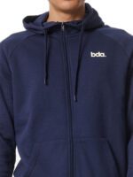 Body Action Full-Zip Hoodie Fleece Ανδρική Ζακέτα με Κουκούλα 073315-04-Navy - Image 4