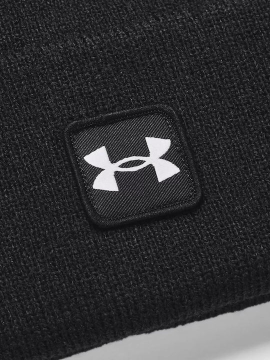 Under Armour Halftime Cuff Beanie Ανδρικός Σκούφος Πλεκτός 1373155-001 - Image 4