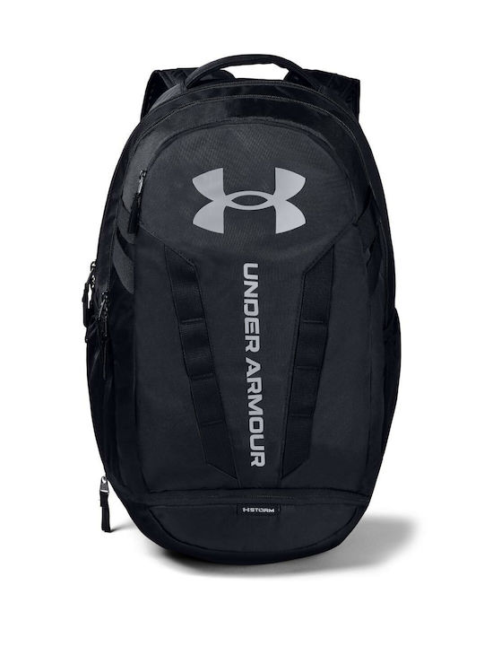 under_armour_hustle_5_0_gynaikeio_yfasmatino_sakidio_platis_mayro_1361176_001. Under Arnour Hustle 5 Βackpack Τσάντα Πλάτης 1361176-001 - Image 1