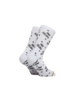 Bee Unusual "Fake Feelings" Socks Unisex Κάλτσες AS-245012-White - Image 3
