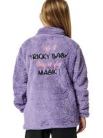 Body Action Fluffy Fleece Jacket Παιδική Ζακέτα Κορίτσι Σέρπα 072406-13-Purple Haze - Image 4