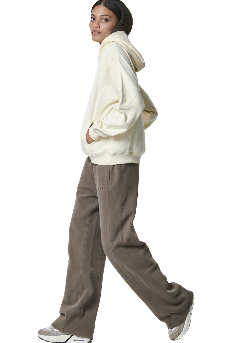 Body Action Faded Effect High Waist Joggers Γυναικείο Παντελόνι Φόρμας 021441-05E-Vintage Mokka - Image 5