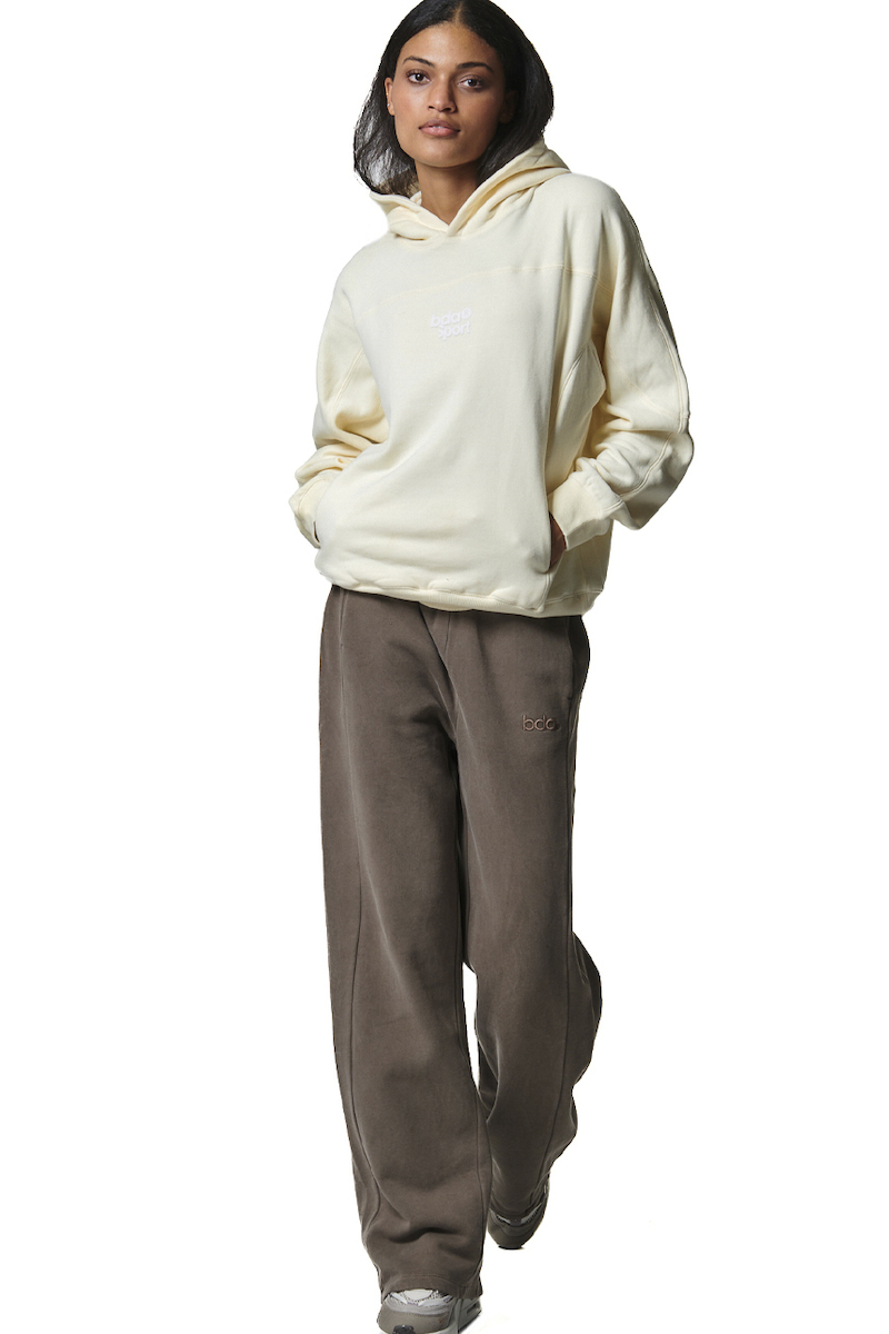 Body Action Faded Effect High Waist Joggers Γυναικείο Παντελόνι Φόρμας 021441-05E-Vintage Mokka - Image 6