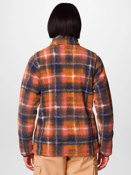 Columbia West Bend Print Full-Zip Sherpa Γυναικεία Ζακέτα 2085851-609 - Image 3